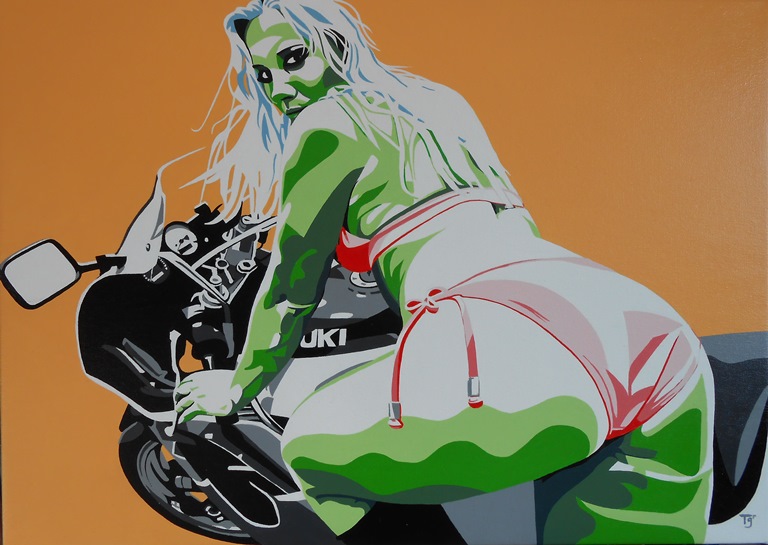 Looking Back maurice kummer kunst