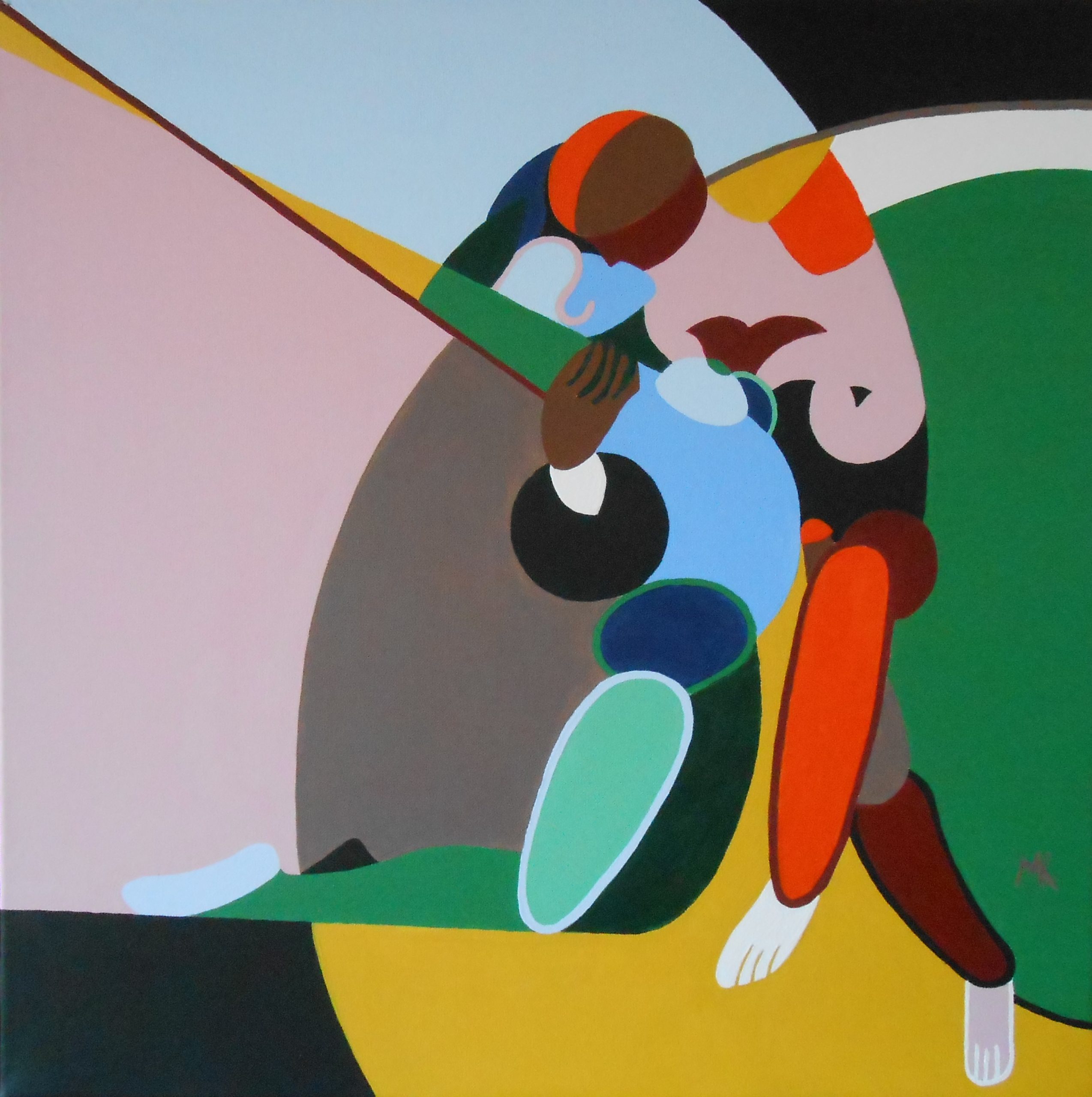 Pupil schilderij maurice kummer